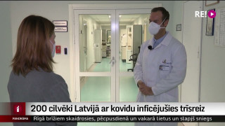200 cilvēki Latvijā ar kovidu inficējušies trīsreiz