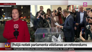 Polijā notiek parlamenta vēlēšanas un referendums