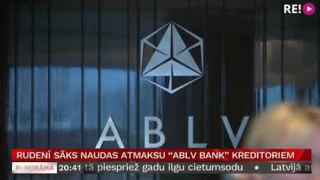 Rudenī sāks naudas atmaksu "ABLV Bank" kreditoriem