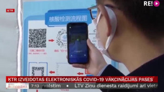 ĶTR  izveidotas elektroniskās Covid-19 vakcinācijas pases