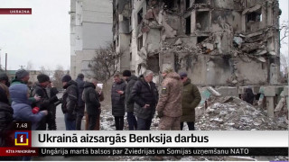 Ukrainā aizsargās Benksija darbus