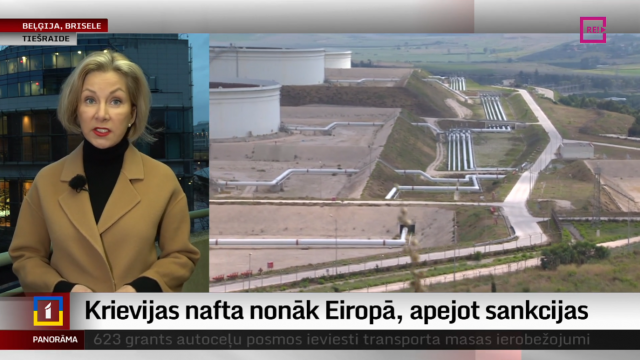 Krievijas nafta nonāk Eiropā, apejot sankcijas