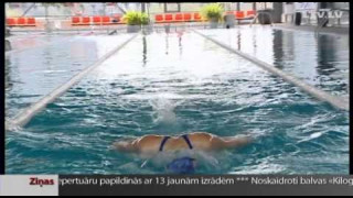Как рыба в воде- интервью с рекордсменкой Латвии по плаванию