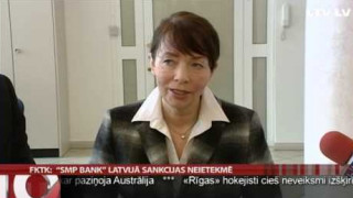 FKTK: "SMP Bank" Latvijā sankcijas neietekmē