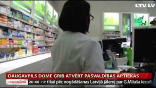 Daugavpils dome grib atvērt pašvaldības aptiekas