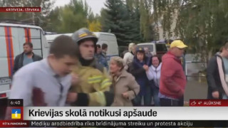 Krievijas skolā notikusi apšaude