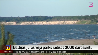 Baltijas jūras vēja parks radīšot 3000 darbavietu