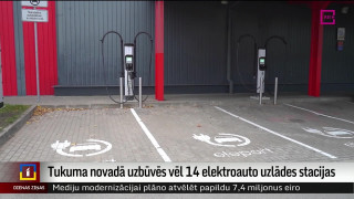 Tukuma novadā uzbūvēs vēl 14 elektroauto uzlādes stacijas