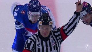Pasaules hokeja čempionāta spēles Zviedrija - Slovākija epizodes
