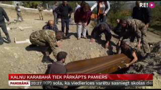 Kalnu Karabahā tiek pārkāpts pamiers