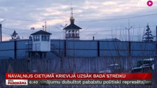 Navaļnijs cietumā Krievijā uzsāk bada streiku