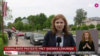 Varakļānos protestē pret Saeimas lēmumiem