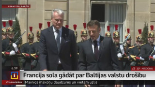 Francija sola gādāt par Baltijas valstu drošību