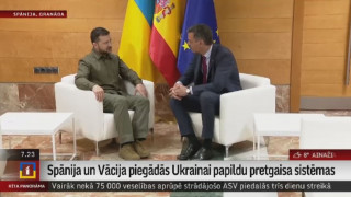 Spānija un Vācija piegādās Ukrainai papildu pretgaisa sistēmas