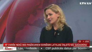 Intervija ar Lindu Pavļutu par Latvijas valsts 100. gadadienas pasākumiem