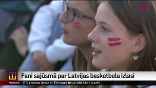 Fani sajūsmā par Latvijas basketbola izlases veikumu