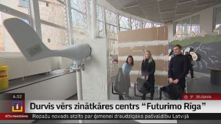 Durvis vērs zinātkāres centrs "Futurimo Rīga"