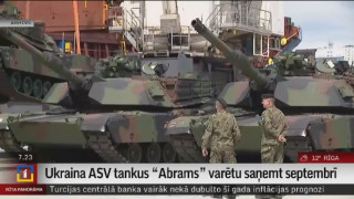 Ukraina ASV tankus "Abrams" varētu saņemt septembrī