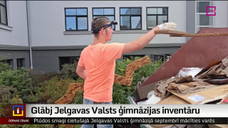 Glābj Jelgavas Valsts ģimnāzijas inventāru