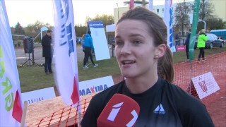 Latvijas čempionāts skriešanas krosā. Sandra Grosberga