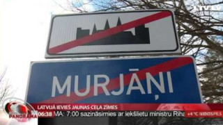 Latvijā ievieš jaunas ceļa zīmes