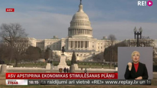 ASV apstiprina ekonomikas stimulēšanas plānu