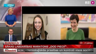 Skype intervija ar Elīnu Baltskaru un Rūtu Dimantu