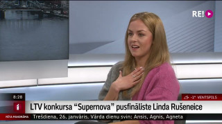 LTV konkursa "Supernova" pusfināliste Linda Rušeneice