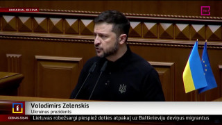 Zelenskis iepazīstina Augstāko Radu ar uzvaras plānu