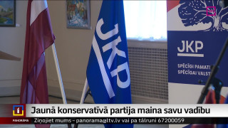 Jaunā konservatīvā partija maina savu vadību