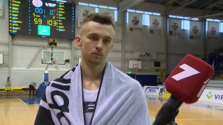 Latvijas-Igaunijas basketbola līga. BK "Ventspils" - "VEF Rīga". Kristers Zoriks