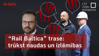 "Rail Baltica" trase: trūkst naudas un izlēmības