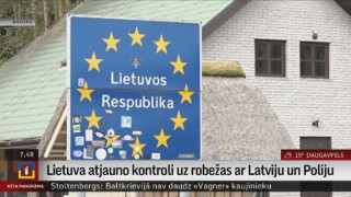 Lietuva atjauno kontroli uz robežas ar Latviju un Poliju