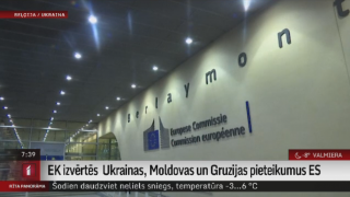 EK izvērtēs Ukrainas, Moldovas un Gruzijas pieteikumus ES