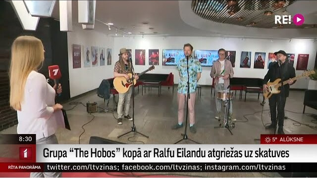 Grupa «The Hobos» kopā ar Ralfu Eilandu atgriežas uz skatuves