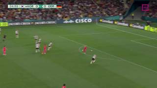 Pasaules kausa futbolā sievietēm spēle Dienvidkoreja - Vācija 1:0