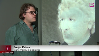 Mākslinieks Jurģis Peters izstādē iedzīvina mākslīgo intelektu