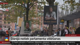 Dānijā notiek parlamenta vēlēšanas