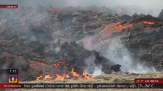 Islandē sācies Fagradalsfjalla vulkāna izvirdums