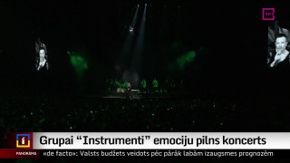 Grupai "Instrumenti" emociju pilns koncerts