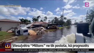 Viesuļvētra "Miltons" – ne tik postoša, kā prognozēts