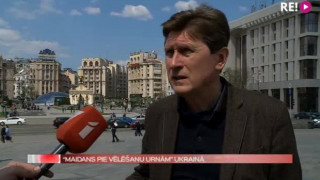 "Maidans pie vēlēšanu urnām" Ukrainā