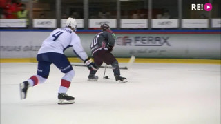 Četru Nāciju turnīrs hokejā. Latvija – Francija 2:1