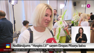 Nodibinājums "Hospiss LV" saņem Eiropas Pilsoņu balvu