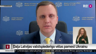 Daļa Latvijas valstspiederīgo vēlas pamest Ukrainu