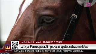 Latvijas sportistiem Parīzes paraolimpiskajās spēlēs četras medaļas