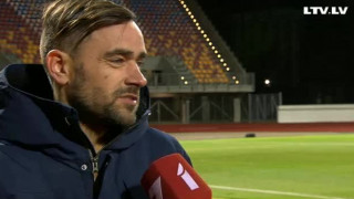 "Super Nova" treneris Jurģis Kalns par iespaidiem 1. puslaikā