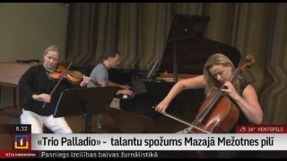 "Trio Palladio" uzstāsies Mazajā Mežotnes pilī