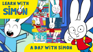 Simon - A day with Simon *Learn with Simon* [Official] Cartoons for Children