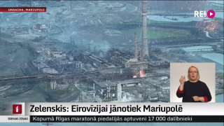 Zelenskis: Eirovīzija kādu dien notiks Mariupolē